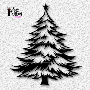 christmas tree ornament xmas wall art decor