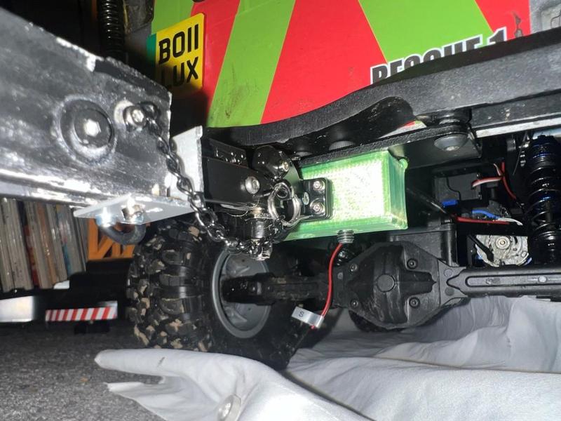 FTX Kanyon Rear Tow Bar Adapter (fits TRX4 rear hitch)