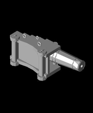 1/87 Scale 18 Pounder Naval Gun.stl