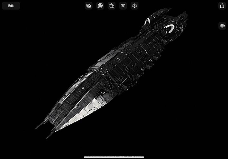 Battlestar Galactica Fleet Recovery Ship