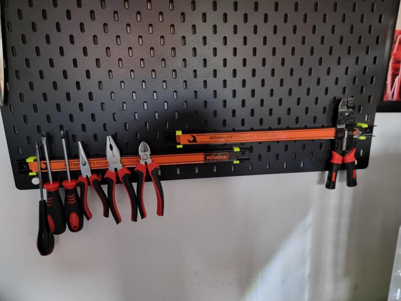 Skadis magnetic tool rack - edited