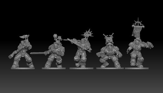 Steel Crusader Terminator Squad 1