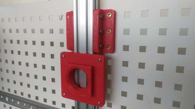 Vesa 75 mount to 2040 profile