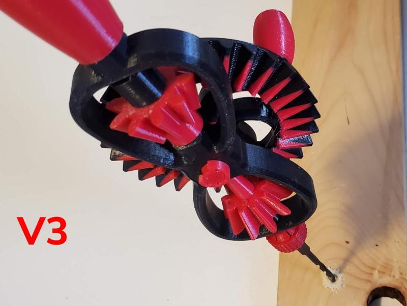 Hand Crank Drill V3- Vintage Eggbeater Style