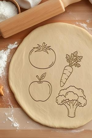 Vegetable Set Cookie Cutter, Biscuit Cutter