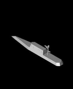 1/700 Scale USS Sea Jet AESD-1.stl