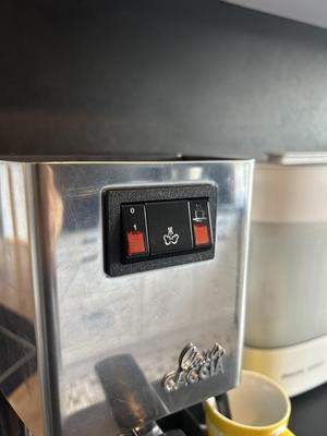 Gaggia Classic Version 1 Switch repair