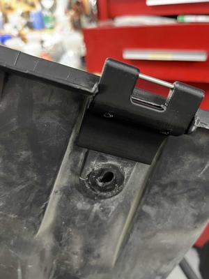 MR2 Spyder Frunk lid striker repair