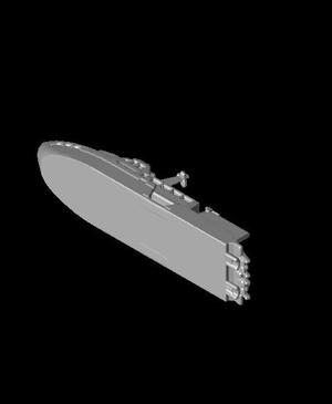 1/1250 Scale USN Mk VI Partol Boat Waterline.stl