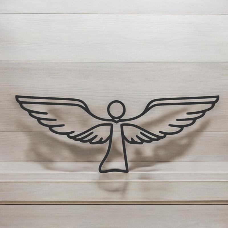 Angel Line Art - Desktop Line Art