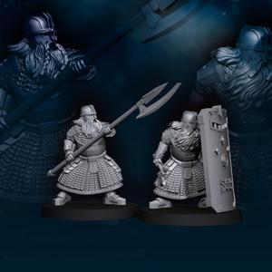 2x Cript Guard New Poses | Kalak Dwarves | Davale Games | Fantasy