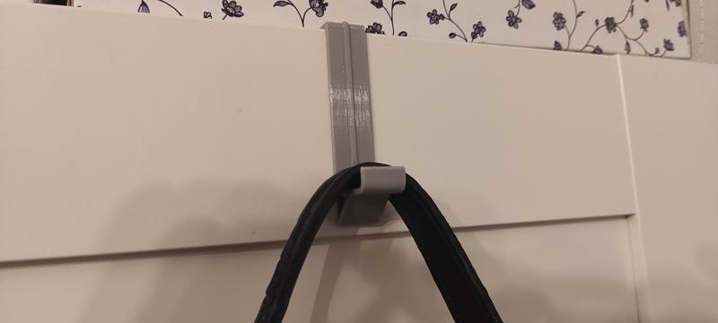 Hook for ikea pax wardrobe door