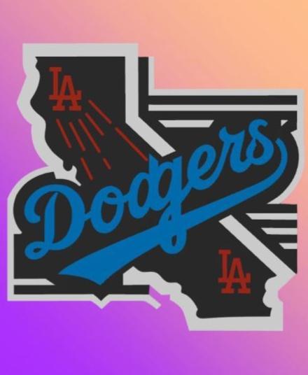 Los Angeles Dodgers Custom FanArt 1