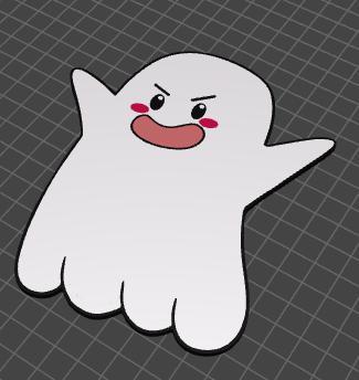 Cute ghost.