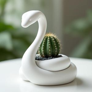 Snake Flower Pot – Unique Vase & Decor