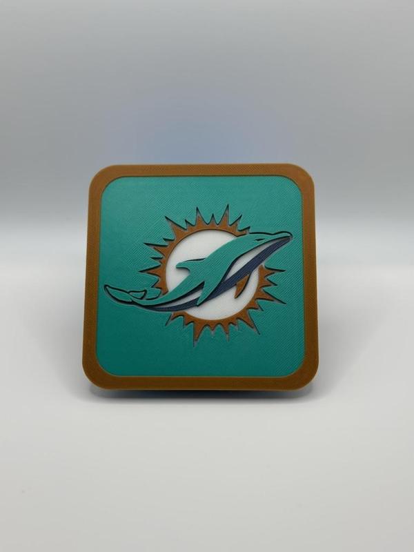 Miami Dolphins Coaster (#1/33 Set)