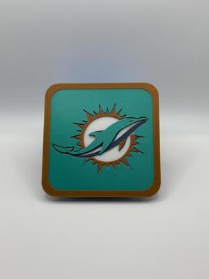 Miami Dolphins Coaster (#1/33 Set)