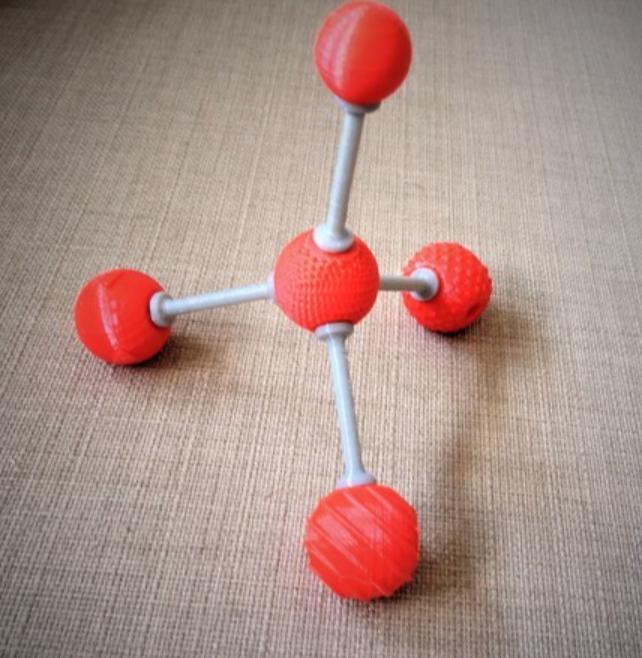 Chemistry molecule model