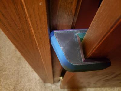 Side-mounted doorstop for 35mm Thick Doors