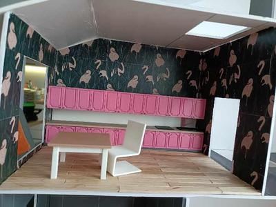 Szafki kuchenne dolne i górne- DOMEK DLA LALEK