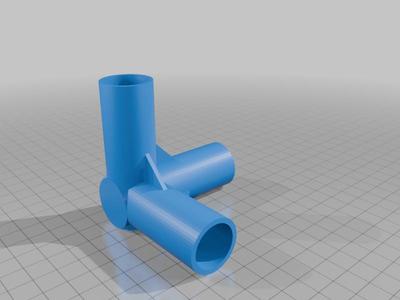 20mm Rohrverbinder 3-Wege