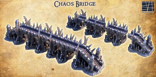 Chaos Bridge - Tabletop Terrain - 28 MM