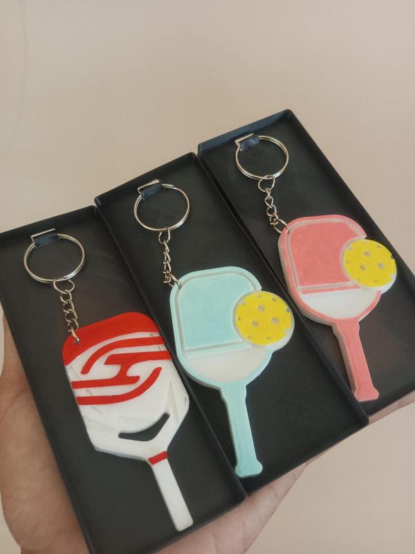 Table tennis keychain