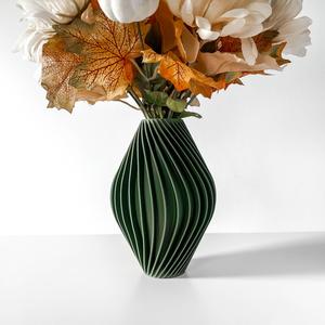 The Vati Vase, Modern and Unique Home Decor for Dried and Preserved Flower Arrangement  | STL File