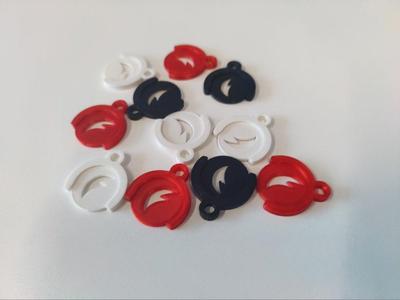 flespi shopping cart chip (1€ size) with holder
