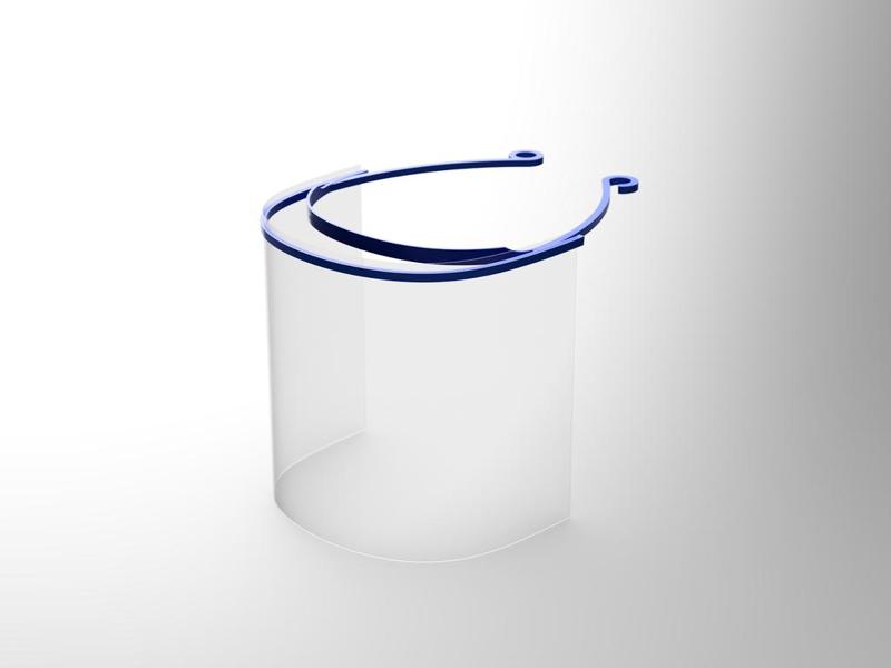 Mascara facial Ayúdame3D salvapantallas dana covid