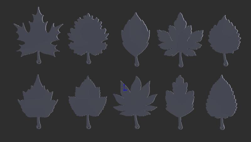 Fall Leaves Hangable