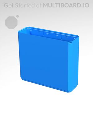 3x1x2.5 - Simple Walls - Standard Click-In Multibin Shell Extension