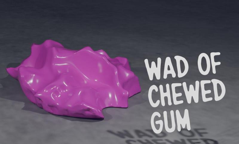 Wad of Chewed Gum