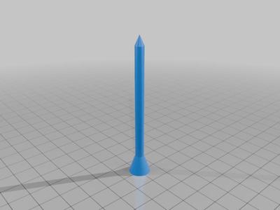Golf tee-tst