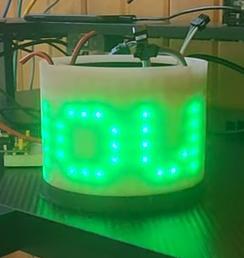 Programmable LED lamp