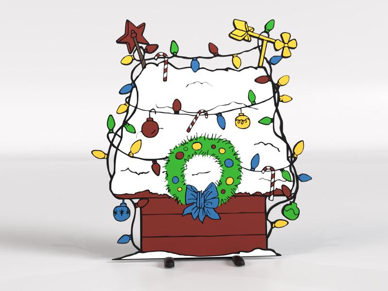 Snoopy's Dog House Christmas