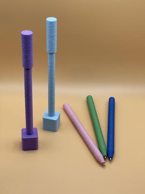 Sleek Pen with Holder & Lid