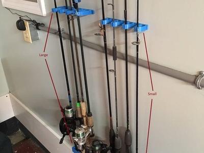 Fishing rod holder / rack