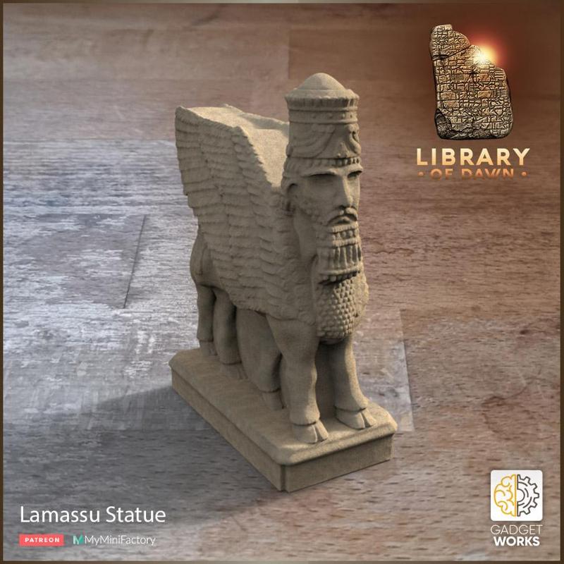 Babylonian Winged Bull - Lamassu