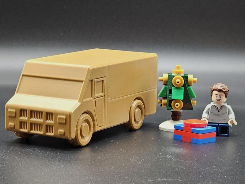 Delivery Truck (print-in-place)
