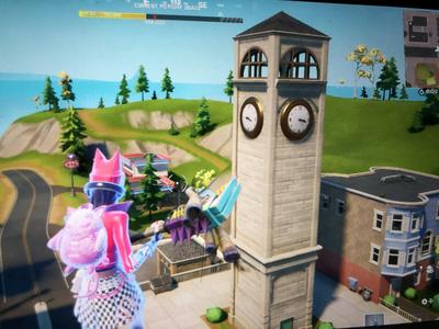 Tilted towers clock Tower, Fortnite OG OG
