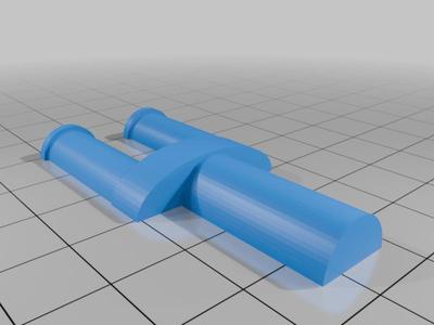 Rubber Band 2 Prong Peg Loom