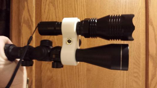 Flashlight Scope Clamp / Mount