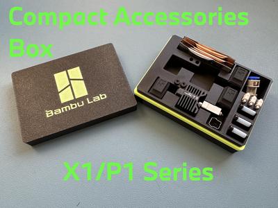 Compact Accessories Box for X1C/P1S/P1P
