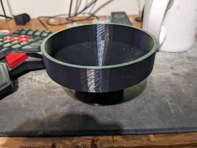 Coffee grinder funnel