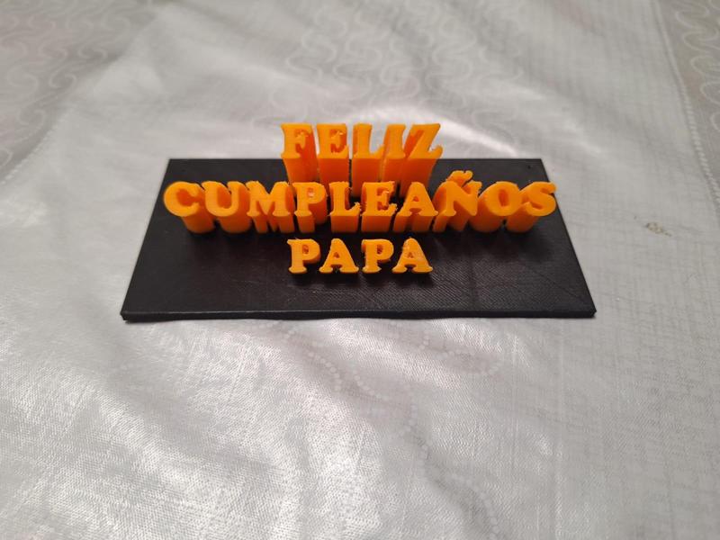 Regalo feliz cumpleaños papa 1 estrusor