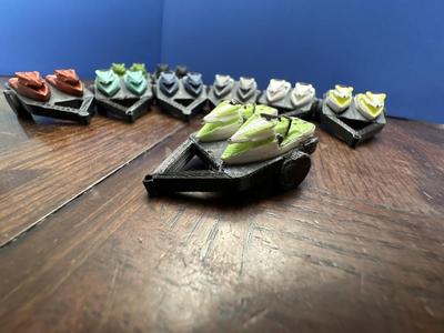 hotwheels scale jet skis