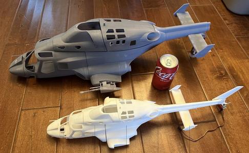 Airwolf Fuselage 540mm