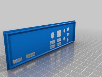 H610M-iTX/ac io plate
