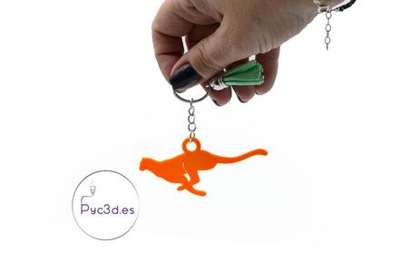 CHEETAH KEYCHAIN